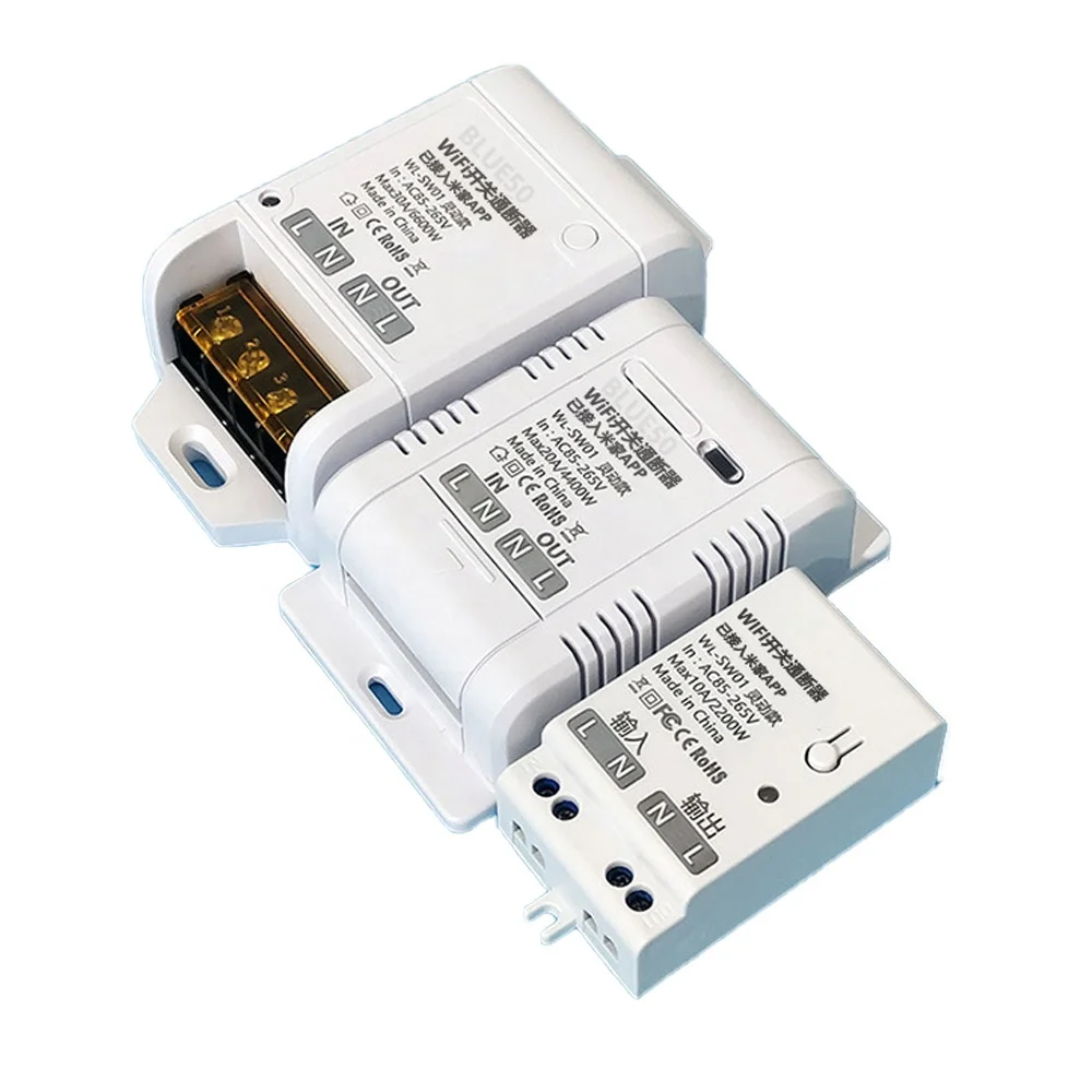 OEM Mijia 10A WiFi модуль интеллектуального выключателя света беспроводные переключатели DIY Smart Breaker Relay Module