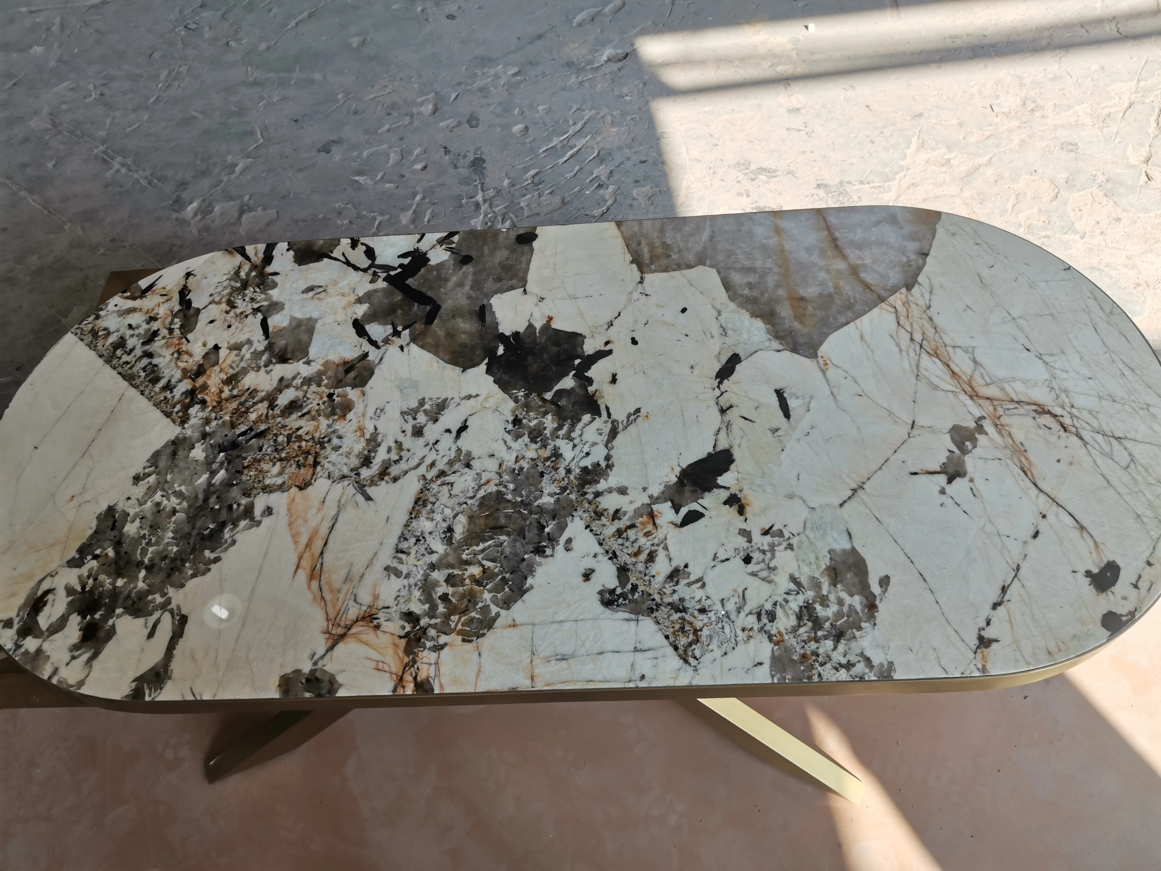 Овальные кухонные столы из Патагонии, 150 байт, 70 см
