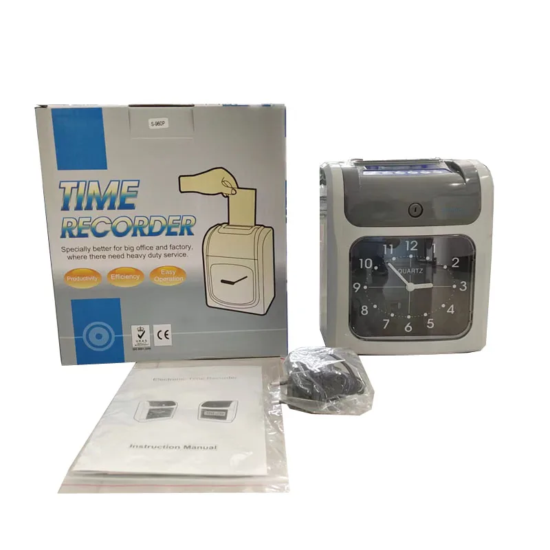 Attendance Punch Card Time Recorder S960p Time Recorder Digital Office