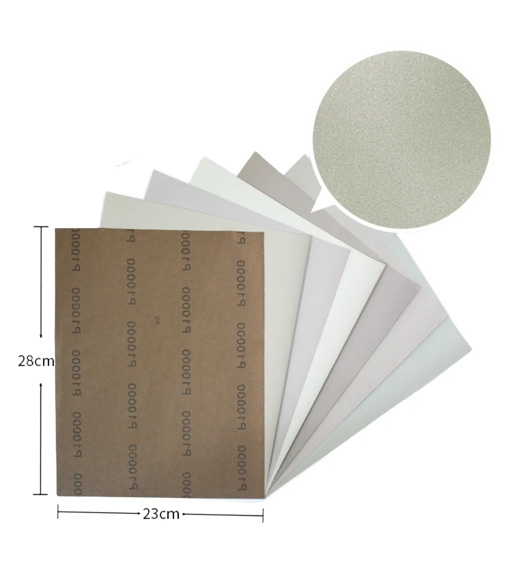 Abrasive Paper Production Line Sand Paper 7000 10000 3000 8000 Grit Sandpaper for Jeweller