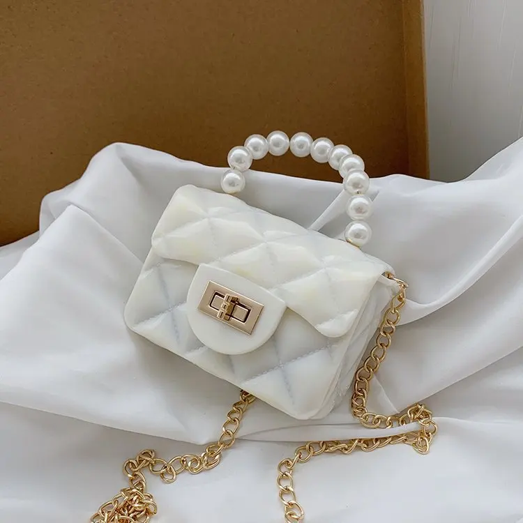 Jeulia Mini Satchel Handbag Vintage Monogram Crossbody Bag in 2023