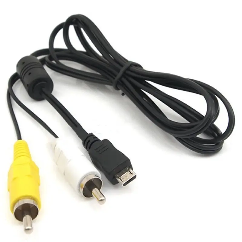 Micro USB Male to 2 RCA AV Audio Video Adapter Component Cable