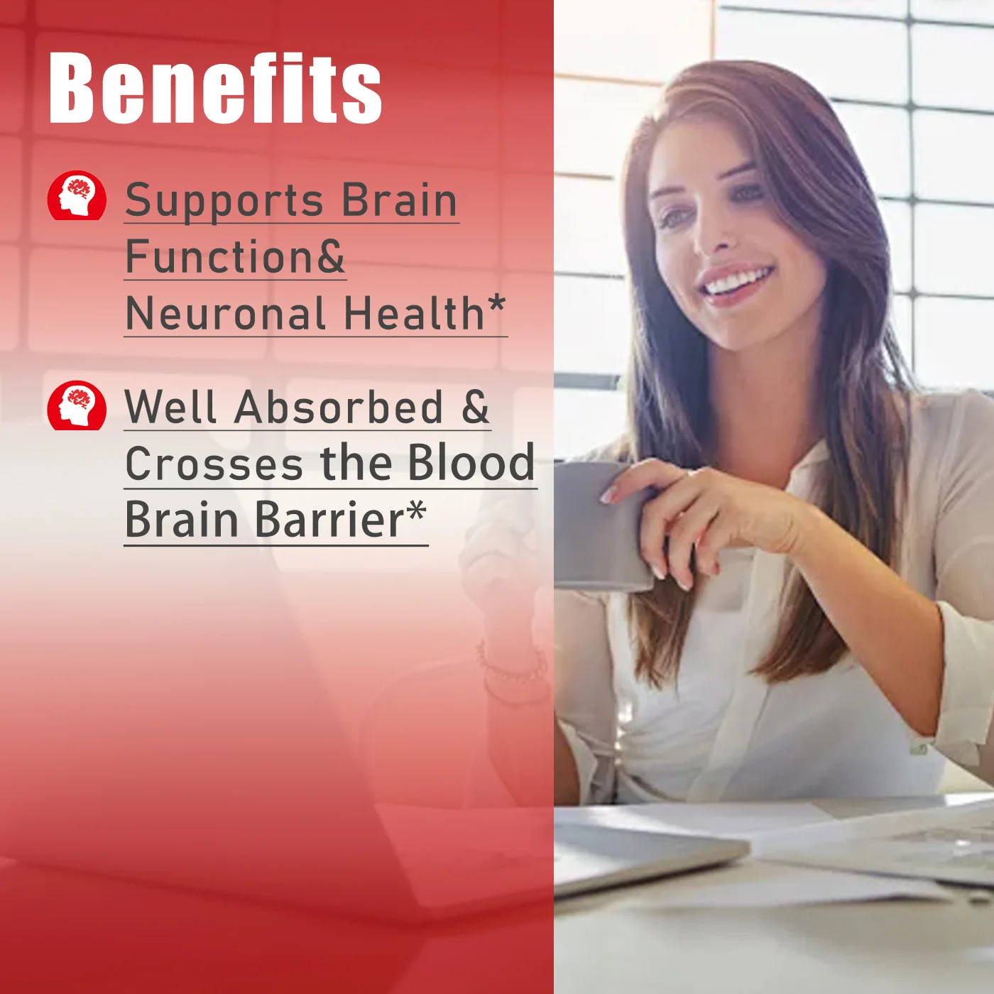 Free Sample Alpha Herbal Hard Capsules Adults' Brain Support Nootropics for Focus Memory Motivation Energy Improve Sleep