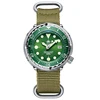 Khaki green nylon