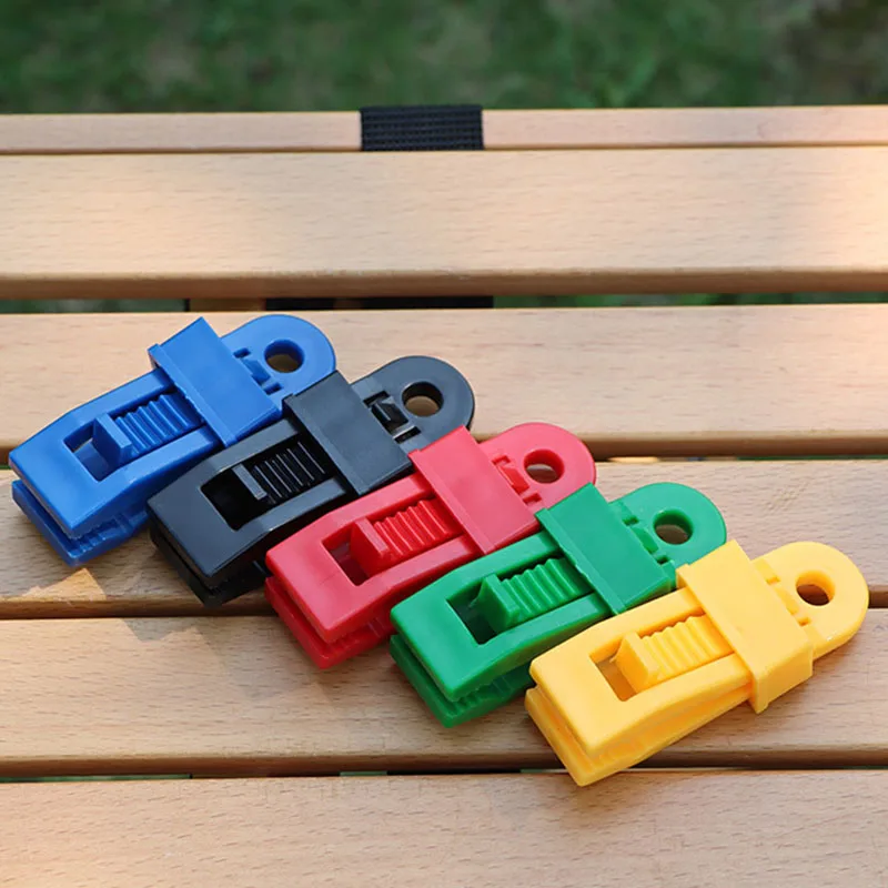 Tent Added Pull Point Fixed Clip Outdoor Camping Canopy Hook Large Tent Clip Windproof Belt Barb Clip