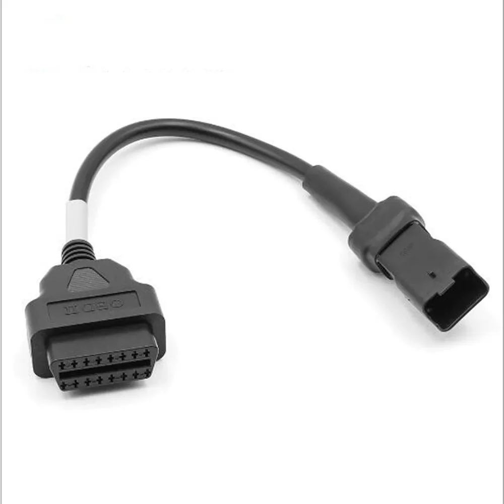 Harley Davidson Cable 12V 24V Scanner Cable Plastic Connector 16 Pin Obd2 Male and Female Extension Harness