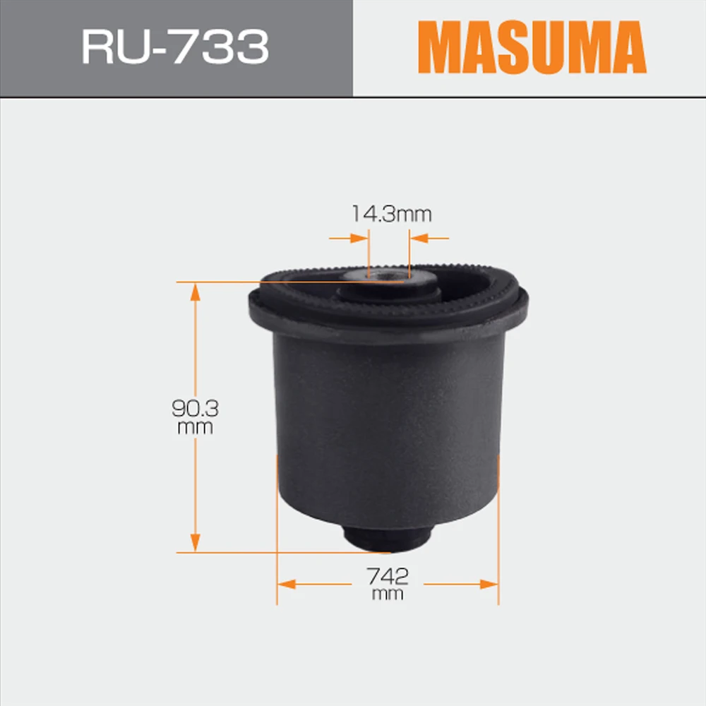 Source RU-733 MASUMA Auto mounting bush car ZZT250L 3ZZFE 52385