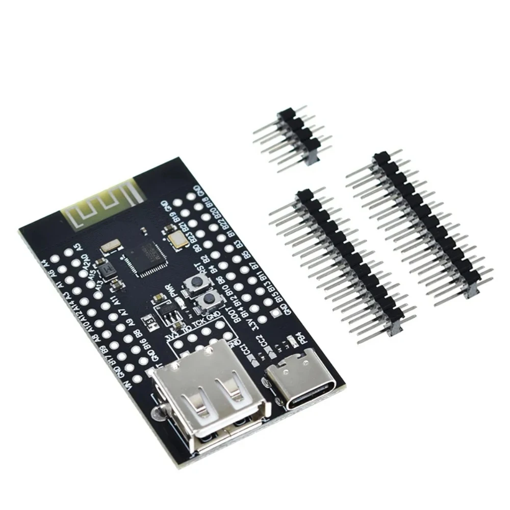 CH582M Development Board Core Board BLE Wireless Bluetooth Microcontroller Low Energy Bluetooth MCU Dual USB