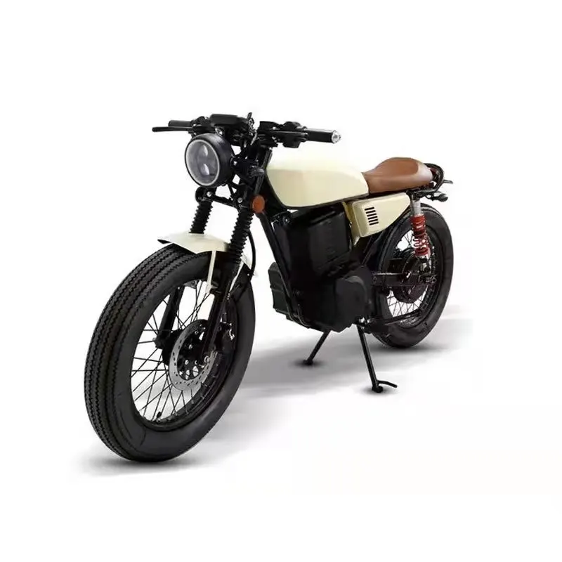 クルーザー電動バイクCGクラシック電動バイク72v2000wレトロ電動バイク