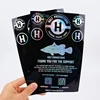 Hojas de pegatinas holográficas