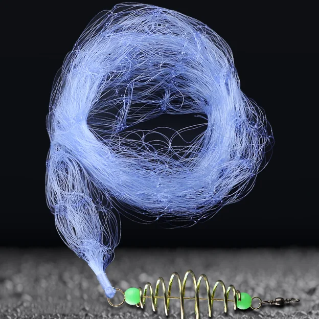 bom net fishing Mata  WBQ Tackle supplies strong hoop features double wall construction for increased rigidity and stability MEMANCING GUNA SPRING BOM NET