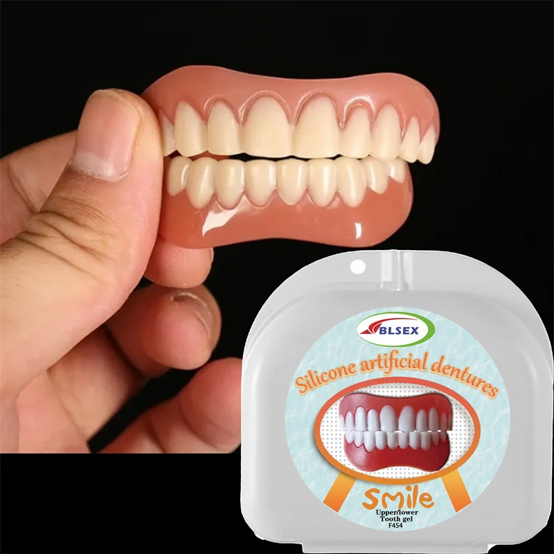 Blsex Wholesale Denture Upper And Lower False Teeth Cover Dental