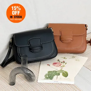 Custom Wholesale 2026 New in Stock Famous Brand Crossbody Handbags Genuine Leather Women's Shoulder Bags
