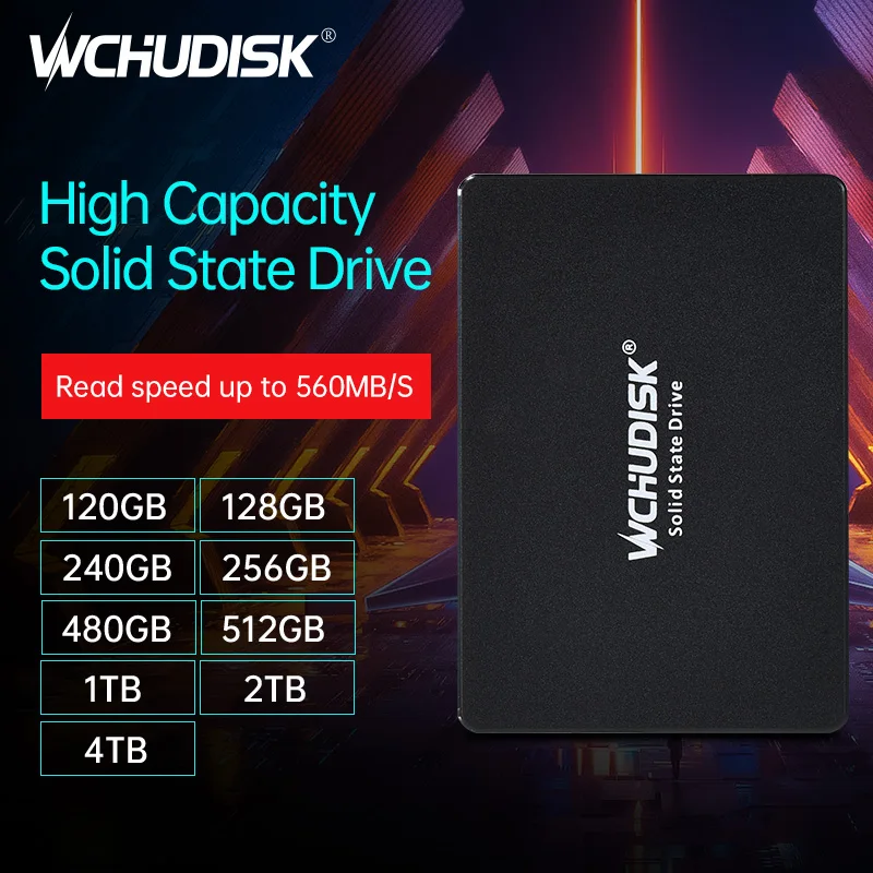 2.5 Inch SATA III SSD - 120GB to 2TB Solid State Drive for PC