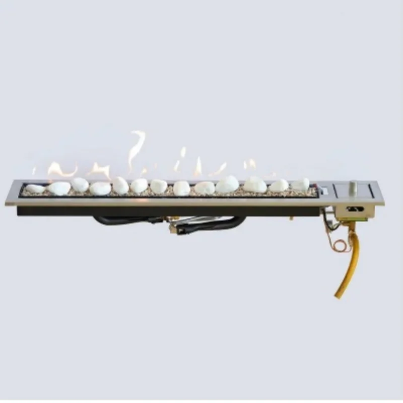 Customized Design Manual or Smart  Linear  Gas Fireplace  60cm/75cm/90cm