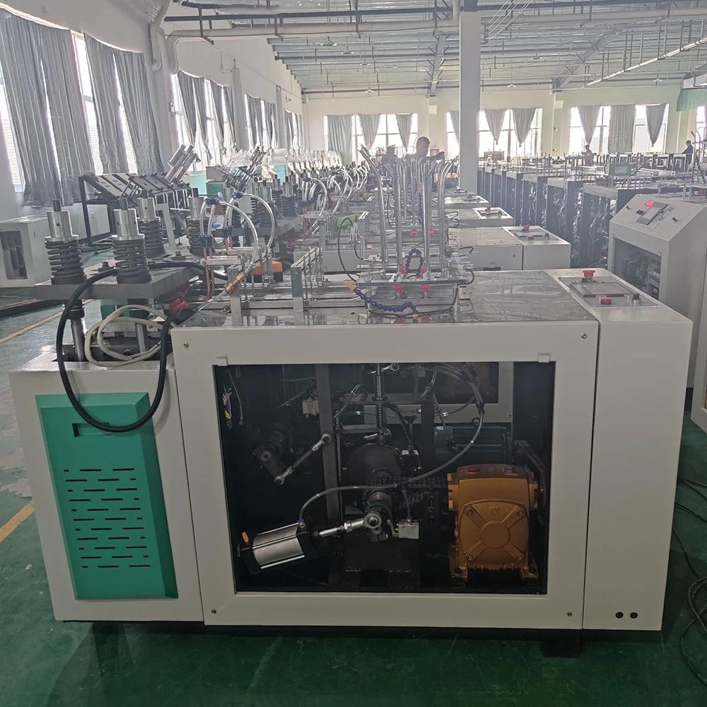 Fully Automatic All in One Disposable Birthday Paper Plate Press Cutting Making Machine Automatic Paper Dish Making Machine