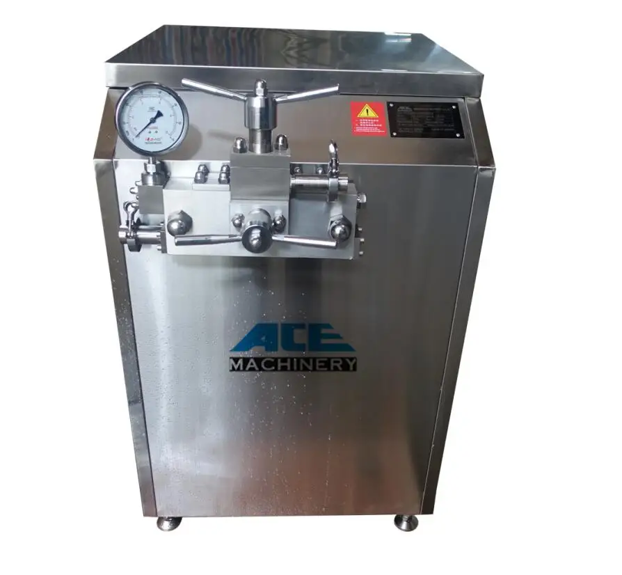 Factory Price High Pressure Homogenizer Cream Fresh Milk Yogurt