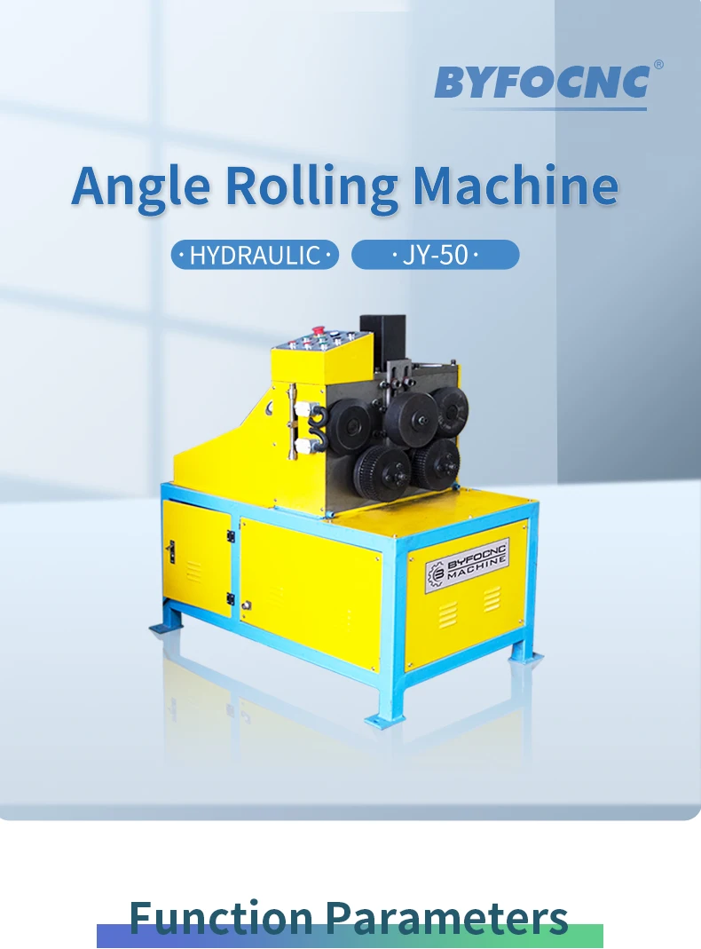 Byfo Hvac Duct Angle Steel Flange Beading Machine Hydraulic Electric ...