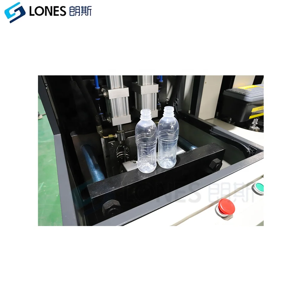 LS-PP Semi Automatic 2 Cavity PP Bottle Blow Molding Machine 10Ml to 2L Heat Resistant pp Baby Feeding Milk Bottle Machine 600BP