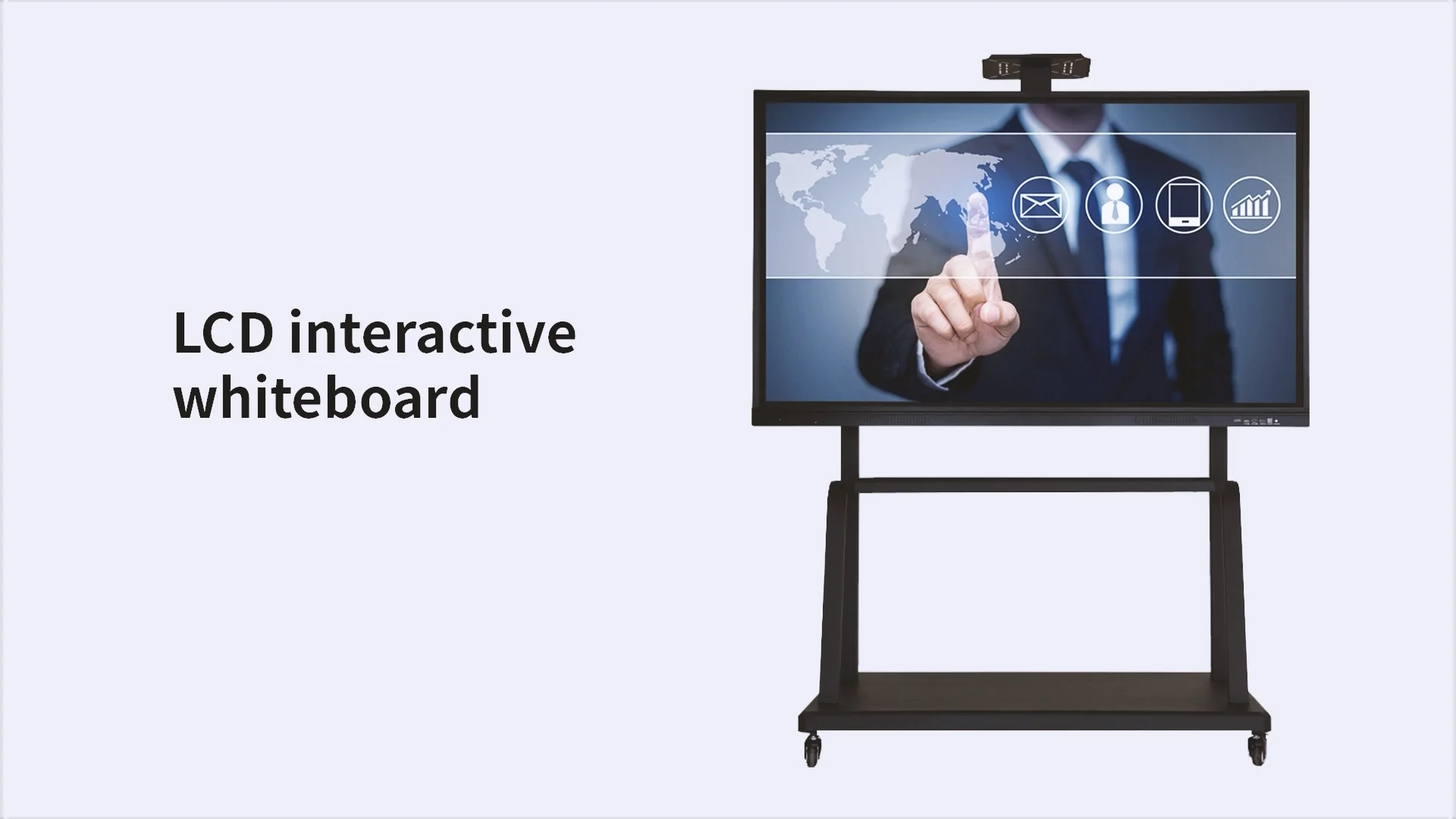 55 65 70 75 86 98 110 Inch Interactive Flat Panel Multi Writing