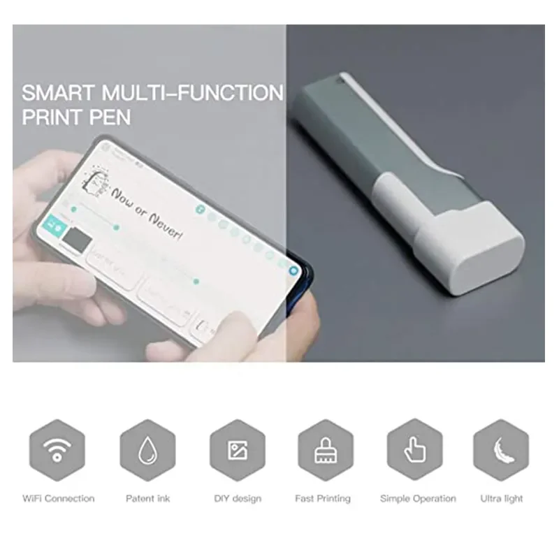 Evebot Industrial Hand Held Wireless Mini Inkjet Printer