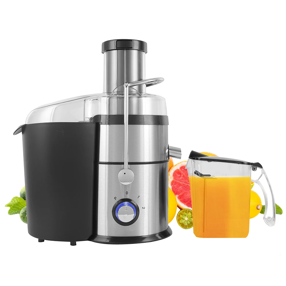 Outai Knob with Light 2800ML Pulp Container New Model Stainless Steel Juicer Extractor 4 in 1 Juice Extractor High Level Market