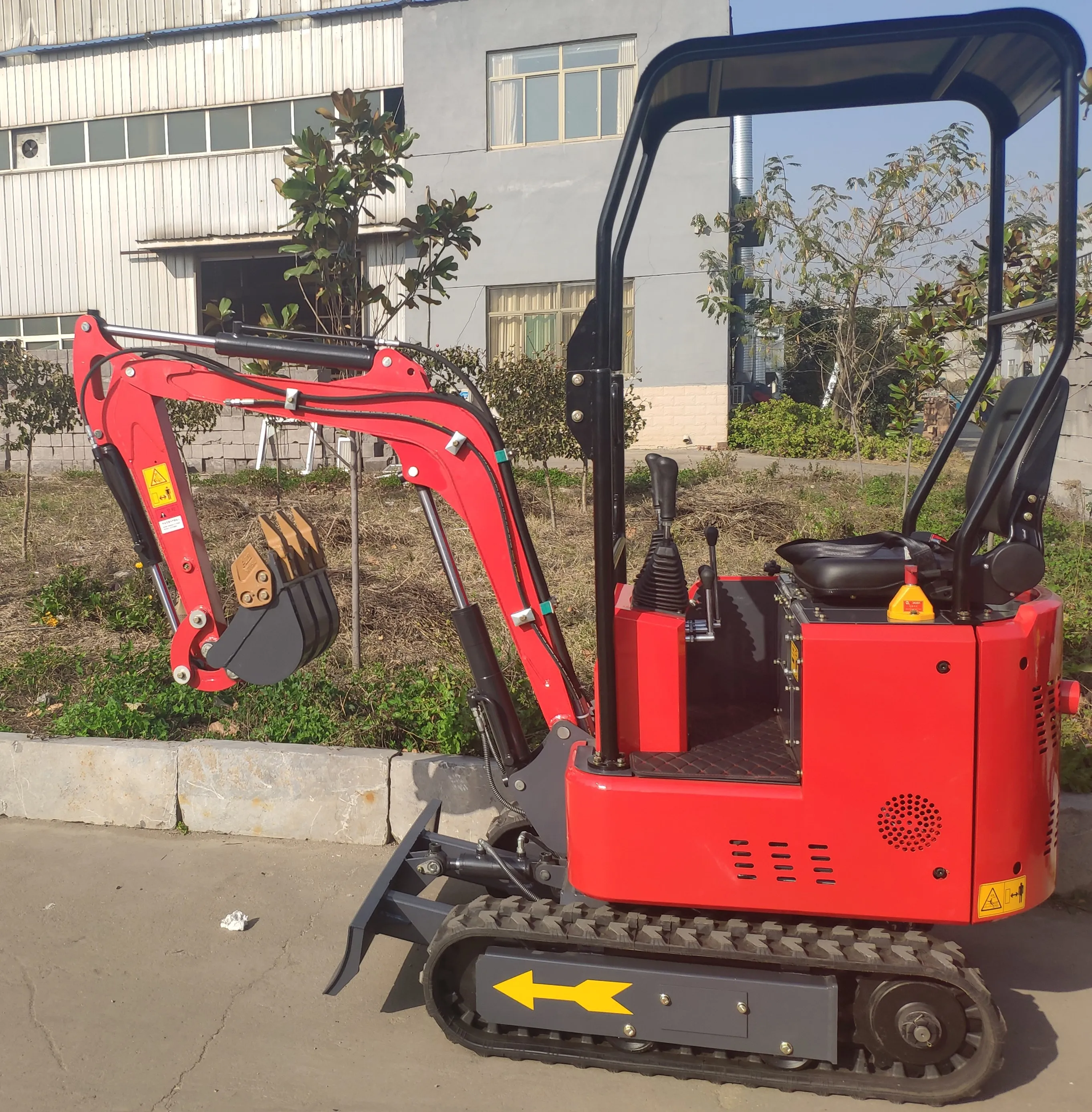 Chinese CE Mini Crawler Excavator with Competitive Prices Micro Diggers