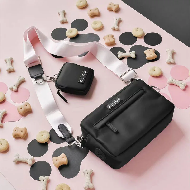 Customtraining Treat Pouch Bum Bag Crossbody Dog Walking Bag Fanny Pack