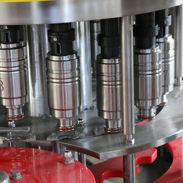 Zhangjiagang TIE Machinery Automatic Factory Price Bottle Carbonated Drinks Filling Machine