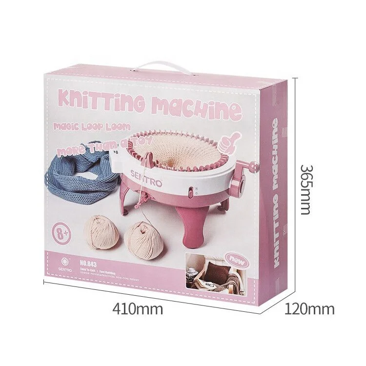 Круглая вязальная машина sentro волшебный ткацкий станок игрушки ролевые игры реальные функции Шэньчжэнь игрушка для детей