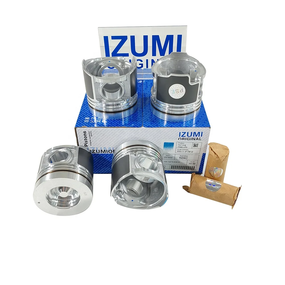 IZUMI Original Engine Piston N04C for Truck HINO DUTRO 300/N04C New Model 104-13216-E0010 High Quality Piston