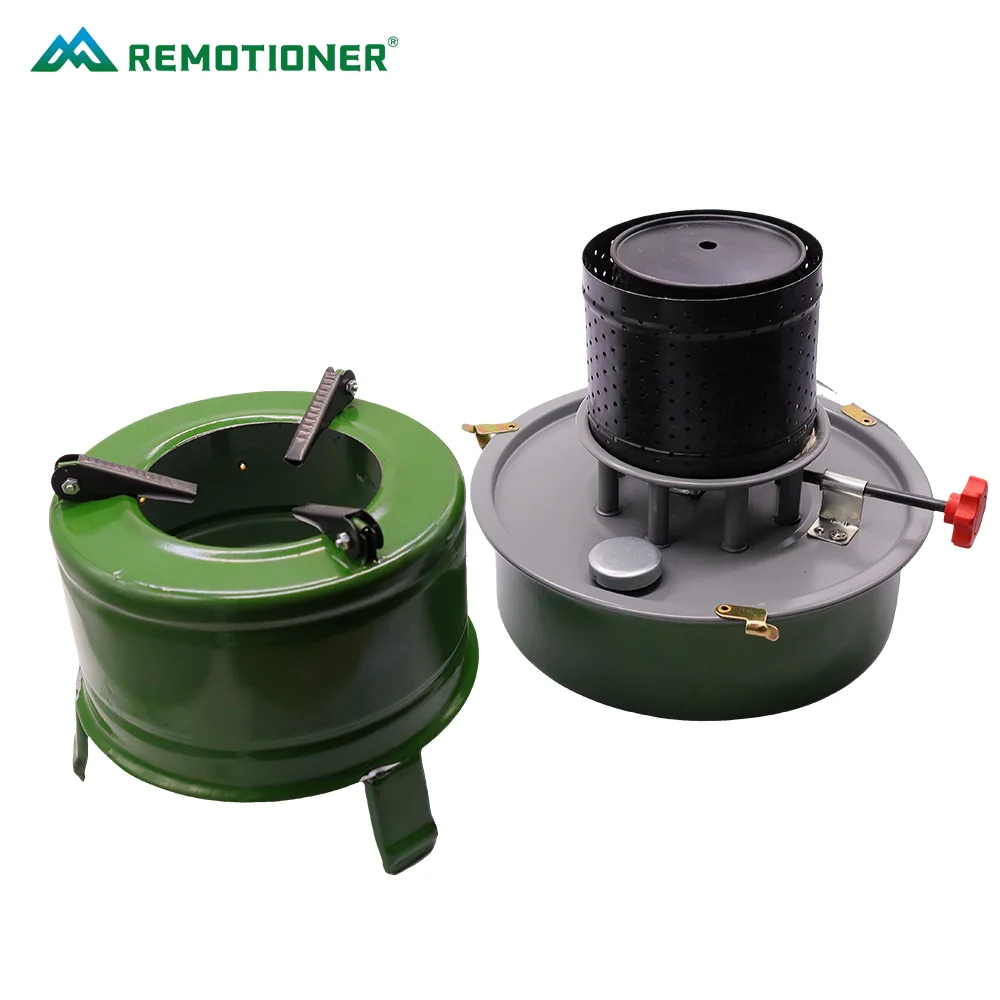 Adjustable Fire Outdoor Camping Cooking Mini Portable 33 44 55 62 Kerosene Stove with 8 10 Wicks