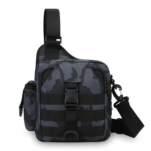 Outdoor Shoulder Bag Men's Crossbody Bag Casual Large Capacity Multi-purpose Backpack Multifunctional Small Shoulder Bag