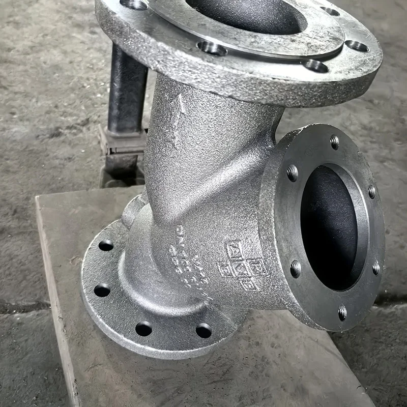 Resin Sand Casting Ductile Cast Iron Sand Iron Casting Valve Parts