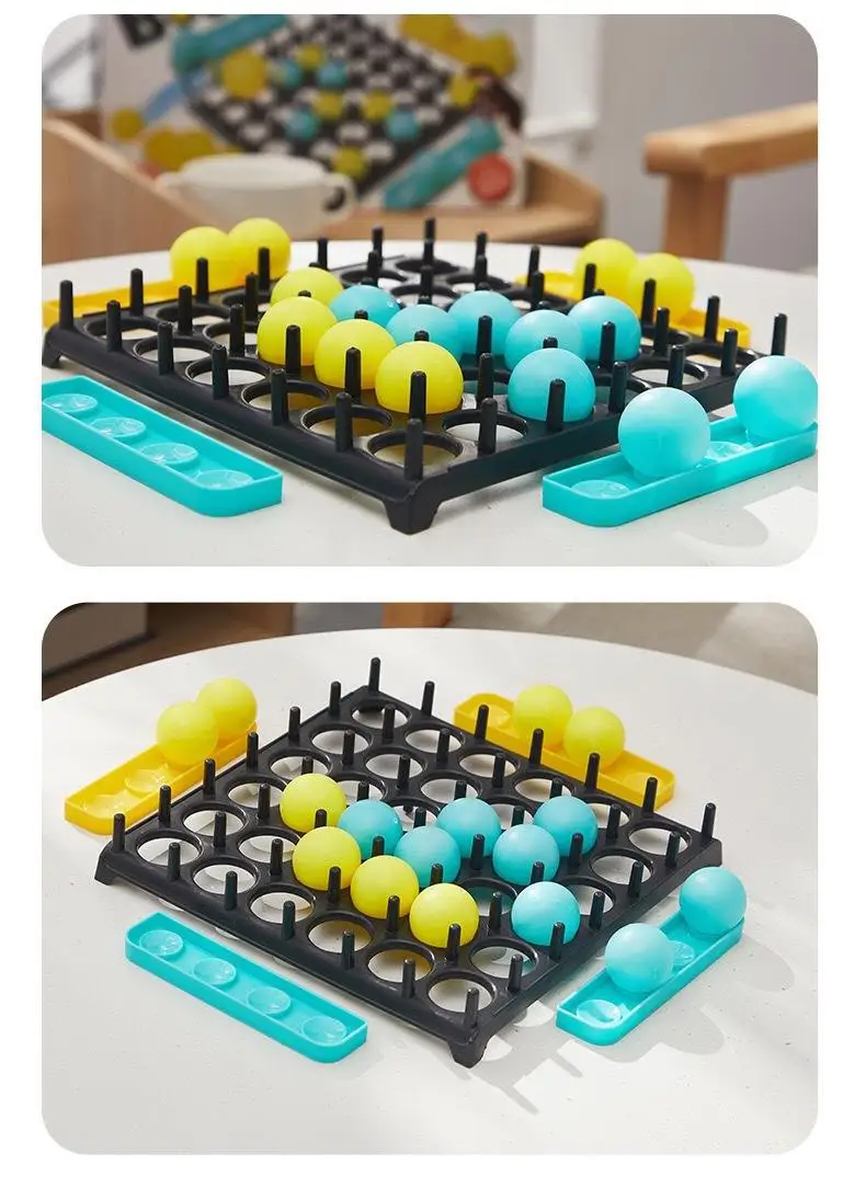 Bouncing Ball Desktop Pinball Multiplayer Interactive Board Game Party Kids Educational Toy