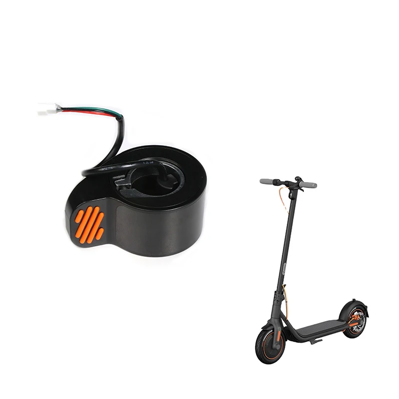 Superbsail Original Electric Scooter Finger Thumb Throttle Assembly For Ninebot F25 F20 F30 F40 Thumb Speed Finger Throttle