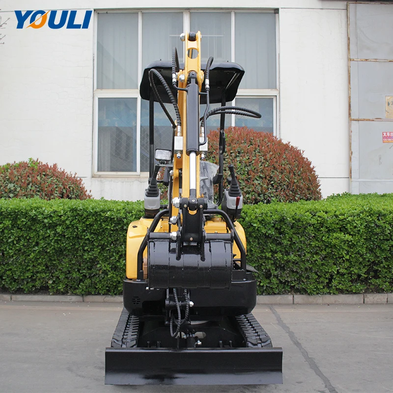 Youli EPA Engine New Crawler Digger Farm Mini Bagger Home Compact ...
