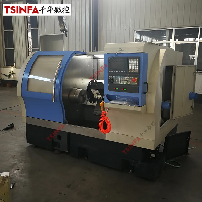 CNC Turning Lathe Machine High Speed TFA750MF Slant Bed Processing Rubber Sealing Rings Fanuc Program Control System Best Sell