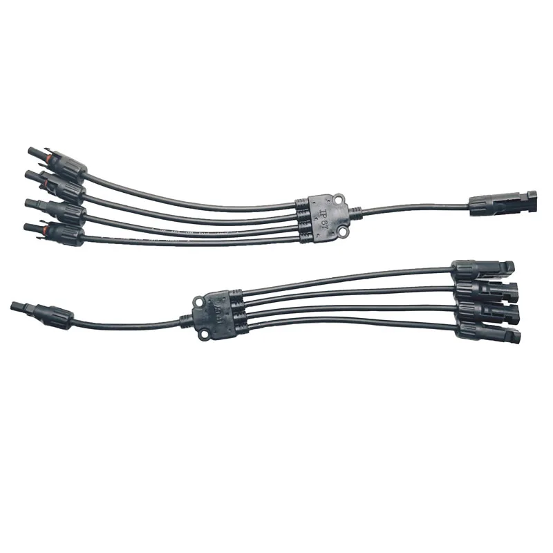 Rv Solar Connectors Y Branch Parallel Adapter Cable Wire Plug Y