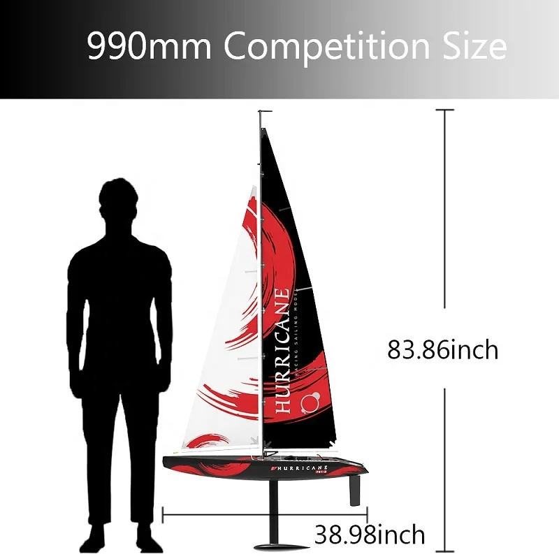 2022 New Arrival Rc Boats for Sale Plastic Kids Remote Radio Control Toy Speed Racing Electric Sailing Rtr Ship Sailboat