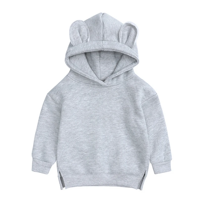 
 Модная хлопковая толстовка с капюшоном AL2094G, детские толстовки, повседневная одежда для маленьких мальчиков и девочек, детская одежда  