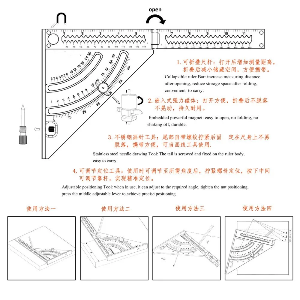 probon road distance digital distance measuring meter wheel digital wheel measuring tape distance measuring wheel
