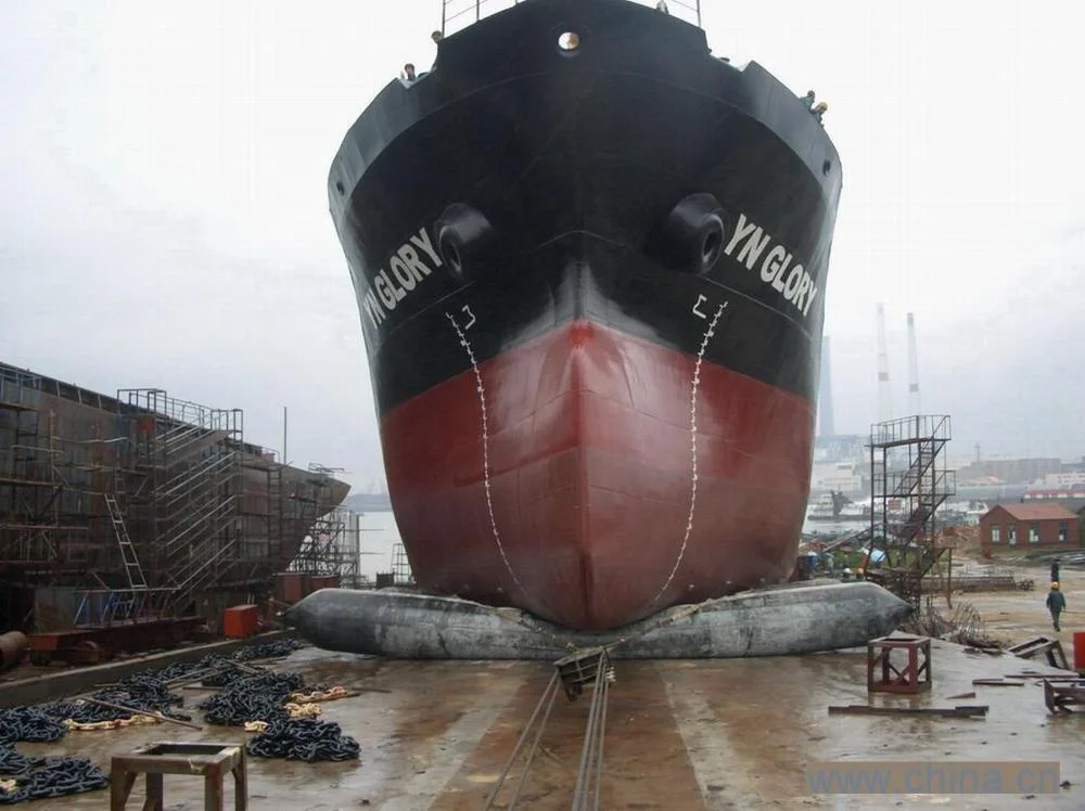 Floating Inflatable Rubber Balloon Dock Vessel Launching Marine Airbags