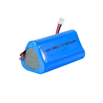 Custom 12V rechargeable 18650 lithium-ion battery 3.7v 6000mah  with BMS cable connector battery pack 18650