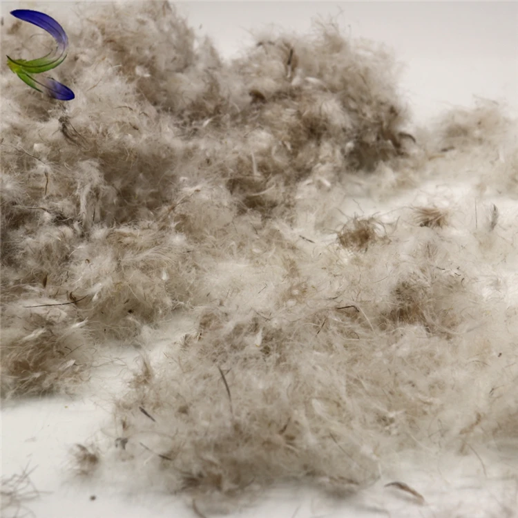 Вымытый 80% серый утиный пух перо пух для постельных принадлежностей и подушек