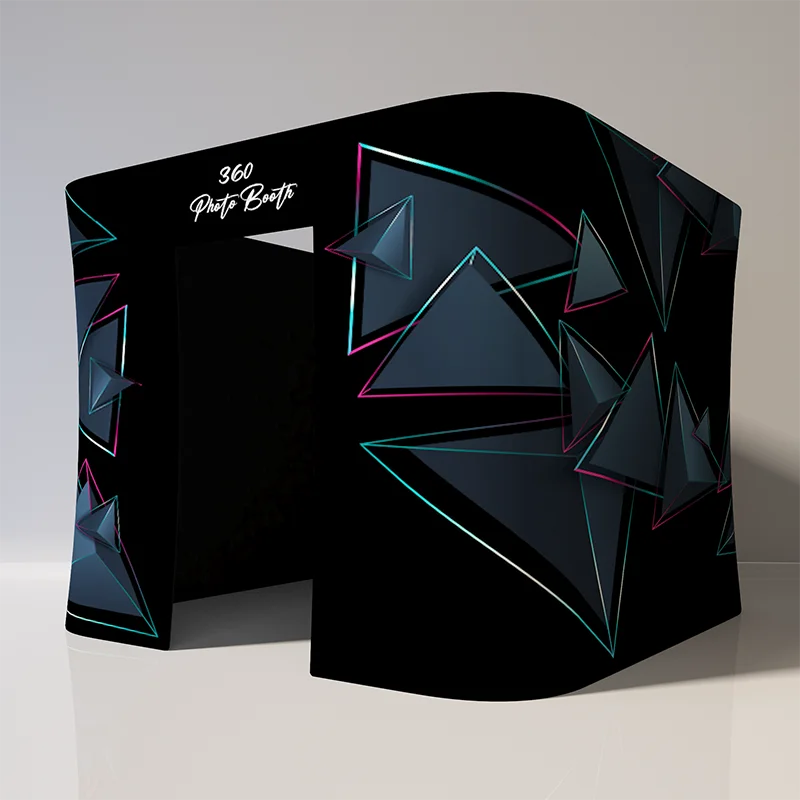 Custom Camera Photography Backdrop Stand Tension Magazine Cube Box 360 Photobooth Enclosure