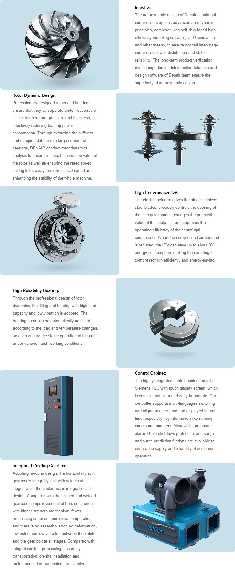 API 617 Industrial Compressor - Efficient Centrifugal Design