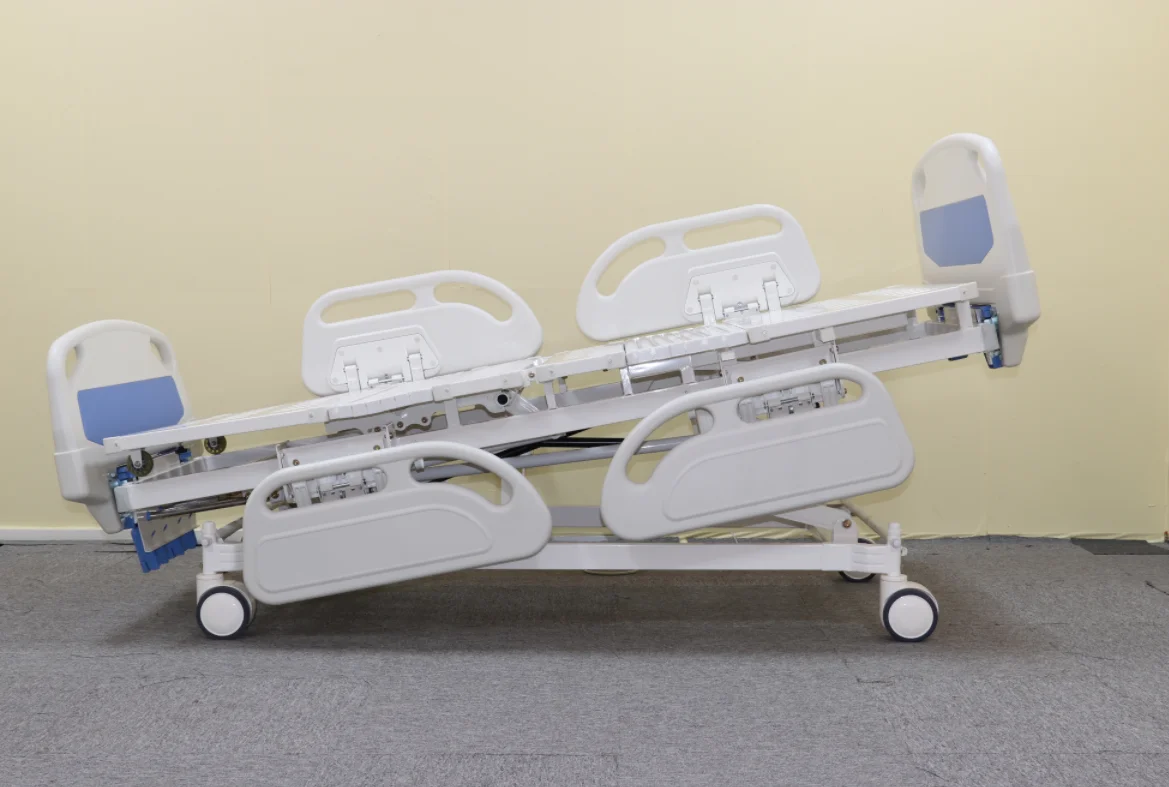 Medical Ward Four-shake Manual Hospital Bed Adjustable Hospital ...