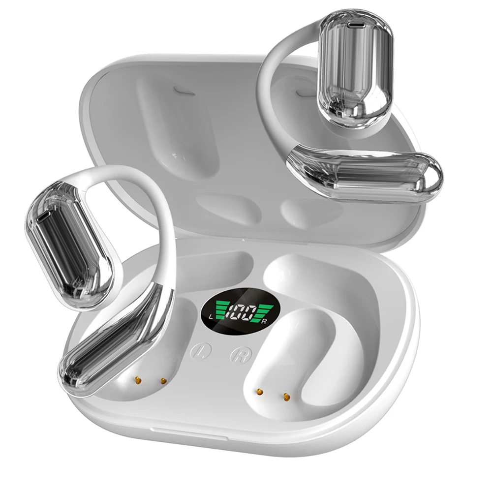 2024 YYK-Q16 Wireless Earphones BT 5.3 Mic Sports Stereo Ear Buds Waterproof Over-Ear Ea aperçu 3