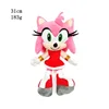 4 Rose soniche da 30 cm rosse 0,20 kg